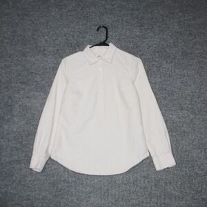 Vineyard Vines Button Top Womens 2 Pink Excellent Long Sleeve Pullover Cotton